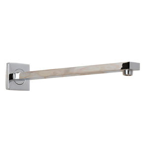 Chengming Square Copper Shower Arm 30cm Wall Mount For Overhead Shower Bathrooms - Product Image 4