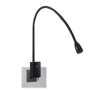 ไฟตรวจโรคแบบติดผนัง LED <span class=keywords><strong>พ</strong></span>ร้อมตัวปรับความสว่าง คอห่านปรับได้ ทนทาน เหมาะสำหรับห้องฉุกเฉิน - Product Image 4