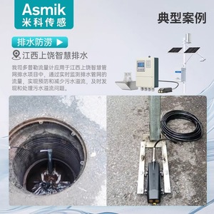 Medidor de Flujo Electromagnético Asmik con Instalación de Brida, Sensor de Flujo de Líquido de Acero Inoxidable para Líquidos Conductivos - Product Image 3