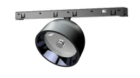 LUMIERA 48V Ultra-mince DT8 Projecteurs LED magnétiques intelligents à intensité variable 2700-6500K, corps en aluminium, puce COB, CRI