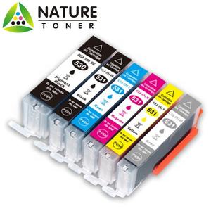 Cartouche d'encre compatible PGI-530BK, CLI-531BK, CLI-531C, CLI-531M, PGI-530 CLI-531Y, encre CLI-531 pour <span class=keywords><strong>Canon</strong></span> <span class=keywords><strong>PIXMA</strong></span> TS8750 TS8751 - Product Image 4