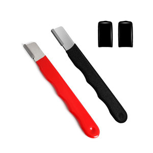 Portable Blade Sharpener Red Rectangular Cast Steel Fast Sharpening <b>Tool</b> For Outdoor Gardening Home Use - Product Image 2