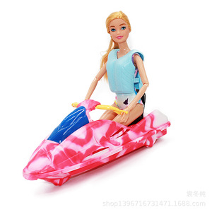 Nouvelle collection : Maillot de bain tendance pour poupée de 30 cm, idéal pour la natation, le sauvetage, la plongée, le kayak, le surf, le jet ski et les chaises de plage - Product Image 4