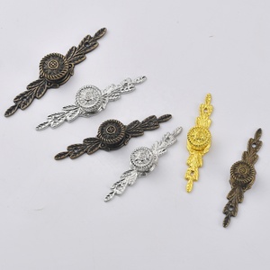 Style <strong>Mini</strong> <strong>Drawer</strong> Handle 84/74/64mm Antique Alloy Handle Suitable for Jewelry Box Wooden Cabinet Retro Furniture Hardware - Product Image 2