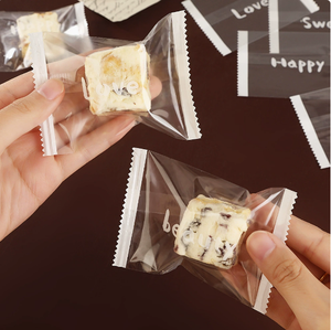 <b>Plastic</b> <b>Packaging</b> Bags Biscuit Mooncake <b>Packaging</b> Bags, Semi-transparent Frosted Baking Bags in Stocks - Product Image 1