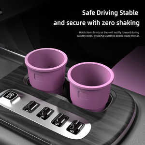 Universal for All Cars Portable Silicone High Quality Modern Car Trash Can Leakproof Simple Stylish Design Inside <b>Door</b> - Product Image 1