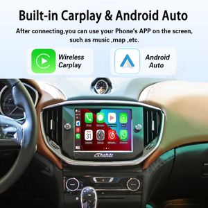 Viknav Linux <b>System</b> Wireless Carplay Android Auto Decoder Box For Maserati Ghibli 2014 Decoding Box Upgrade Interface Autolink - Product Image 5
