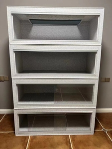 <span class=keywords><strong>Teca</strong></span> Terrario <span class=keywords><strong>per</strong></span> Rettili da 120 cm con Chiusura a Cinghia in Vetro e Plastica Imballato in Scatola con Vassoio in Plastica - Product Image 3