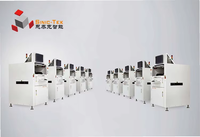 Machine d'inspection de pâte à souder 3D SPI intelligente avancée, contrôlée par PLC, équipement en ligne pour ligne de production SMT
