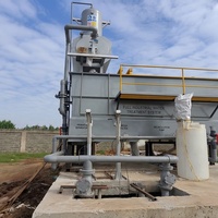 Station d'épuration des eaux usées 1000 m³/jour DAF et anaérobie avec contrôle PLC pour le recyclage des eaux d'abattoir en Malaisie