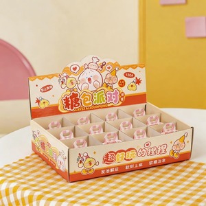 Jouets à pincer en forme de chignon en cristal simulé, mignons, en TPR souple, transparents, effet gelée, jouets anti-stress alimentaires pour tous les âges - Product Image 3