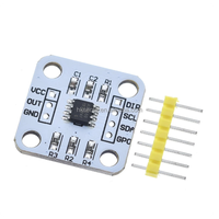 AS5600 Modul Sensor Pengukuran Sudut Encoder Magnetik Akurasi Tinggi 12bit Modul dan Kit Elektronik Induksi Magnetik