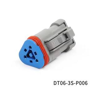 Connecteur DT06-3S-P006 J1939 avec borne 120 ohm résistance AT06-3S-RJ120 Dechi enfichable - Product Image 2