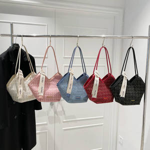 Bolso de mano a cuadros estilo retro 2026, bolso bandolera para mujer, bolso de hombro de gran capacidad - Product Image 3