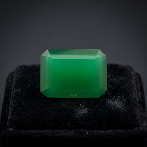 Precio de fábrica al por mayor de alta calidad 3X5mm Octagon Cut Natural Green/Red/Black Onyx Faceted Loose Gemstones CERTIFICADOS por IGI - Product Image 3
