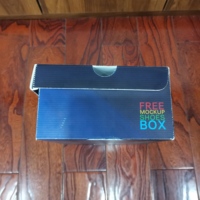 Boîte à chaussures en carton ondulé PP rempli de minéraux GreenTree, pliable à plat, étanche, pour l'exportation, avec séparateurs