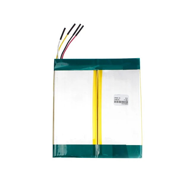 Lithium Polymer Rechargeable Battery 2700mAh Lipo Battery Replace For DVD GPS Camera E-book 0