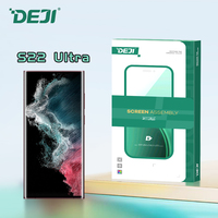 Écran d'affichage d'origine pour Samsung S22 Ultra, remplacement de l'écran LCD, écran tactile LCD DEJI pour Samsung Pantallas