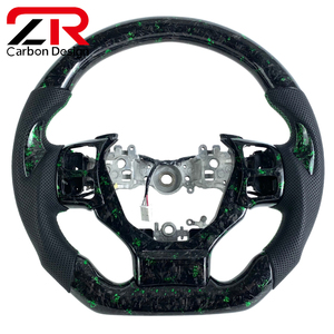 Volante de Fibra de Carbono Personalizado para <span class=keywords><strong>Lexus</strong></span> ES GS <span class=keywords><strong>RX</strong></span> 2013-2016 250 300h 350 <span class=keywords><strong>450h</strong></span> F-sport, Accesorios Interiores para Automóvil, Mejora de la Comodidad - Product Image 1