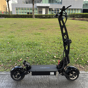 Trottinette électrique urbaine pour trajets longue distance 60-120 km, suspension à ressorts, démarrage NFC, 60V 6000W, double moteur, roues de 11 pouces, trottinette électrique pour adultes - Product Image 6