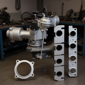 Turbocompresseur pour Audi A4 A5 VW 2.0 TFSI 2009-2012 OE 06H145702G 06H145702L Pièce de rechange neuve - Product Image 2