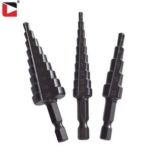 Sheet Metal Step <b>Drill</b> Set Cone <b>Bit</b> Hole Cutter Step <b>Drill</b> <b>Bits</b> Step Cone <b>Drill</b> <b>Bit</b> Hole Cutter Step <b>Drill</b> <b>Bits</b> Step <b>Drill</b> <b>Bits</b> - Product Image 2