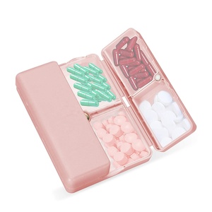 Hộp Đựng Thuốc Hộp Đựng Thuốc Gấp Gọn Dễ Mang Theo ABS + PS Cấp Thực Phẩm Hộp Đựng Thuốc Dung Tích Lớn 7 Ngày Du Lịch - Product Image 1