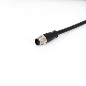 M12 8p כבל אתרנט זכר CCB-84901-2001 ראייה קונגנקס נחושת חומר מגע 10a מחבר ביצועים גבוהים - Product Image 4