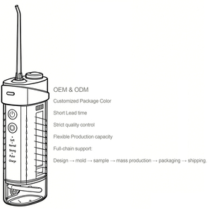 Nuevo <span class=keywords><strong>Irrigador</strong></span> <span class=keywords><strong>Bucal</strong></span> Portátil UVC 2026, Innovador, con Certificación IPX7, Mini <span class=keywords><strong>Irrigador</strong></span> Dental con Bajo MOQ - Product Image 4