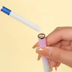 2024 warna-warni gradien uap pengisian USB Puffs Lighter lap Wape aksesoris merokok isi ulang pemantik rokok