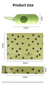 <b>Compostable</b> Dog Poop Bags Cornstarch Biodegradable Pet Waste Rolls Custom Manufacturer Wholesale - Product Image 6