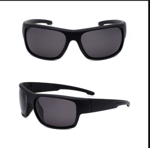 Lunettes de soleil de sport UV400 pour hommes et femmes, monture carrée, verres PC, lentilles TAC anti-reflet, optiques pour usage extérieur - Product Image 1