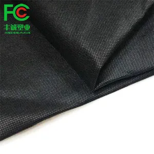 Pp Agriculture Mulching Non Woven Fabric Landscape Ground Cover Weed Barrier Black Nonwoven In Roll