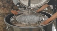 Centrífuga de Placa Plana de Alta Capacidad con Control PLC y Motor para Separación Sólido-Líquido, Elevación de Bolsas, para Procesamiento Químico y Alimentario
