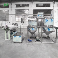 Kleinschalige Sojabonen Katoenzaden Olieraffinaderij Bakolie Raffinage Machine Ruwe Olie Raffinaderij Machines