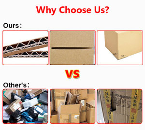 Mẫu miễn phí có thể tái chế tùy chỉnh đồng bằng nâu kraft gấp giấy thương mại điện tử vận chuyển bưu phẩm Bao bì hộp verpackung - Product Image 3