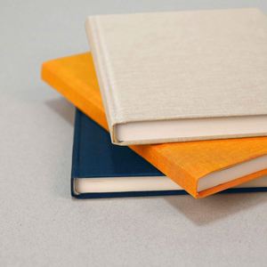 High Quality Fabric A5 Art Diary Customized Gold Foil Hardcover <b>Journals</b> Writing Manufacture Notebook - Product Image 3