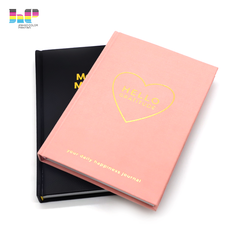 Professional Manufacture Custom High Quality Daily Journal With Color Sticky Note Notebook Printing Supplier factory