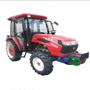 Trator compacto da china 60hp 4wd trator, preços do trator com carregador e tratores traseiros com ar condicionado