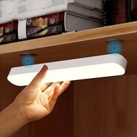Lampe de bureau LED blanche rechargeable par USB, à commande tactile, intensité réglable, veilleuse pour étude, dortoir et chambre à coucher