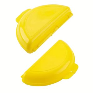 Microwave <strong>Egg</strong> Poacher Plastic <strong>Fried</strong> <strong>Egg</strong> Maker Yellow Microwave <strong>Egg</strong> <strong>Cooker</strong> - Product Image 2