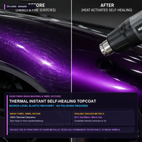Film Perubahan Warna Mobil Imperial Amethyst Metallic Dual Tone Plum Violet, Styling Eksterior, Bahan Vinyl Cast