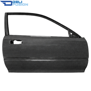 สำหรับ Honda Civic EG Hatchback 3 ประตู ปี 1992-1995 อุปกรณ์ตกแต่งแผงประตูรถยนต์สไตล์ OEM ทำจากคาร์บอนไฟเบอร์ - Product Image 3