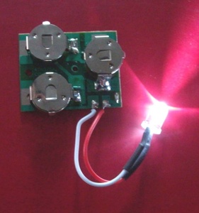 Chất lượng cao thắp sáng âm nhạc chip Mini Pre ghi âm mô-đun cho món quà đồ chơi - Product Image 2