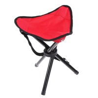 Chaise pliante d'extérieur multifonctionnelle portable verte Petit tabouret triangulaire au design moderne pour la pêche Meubles à usage général