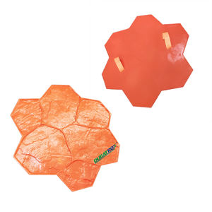 Moule à béton à longue durée de vie, moule en polyuréthane pour estampage, tapis en ciment pour pavage de jardin extérieur et patio - Product Image 1