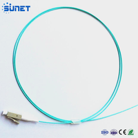 Sunet FTTH - Pigtail de Fibra Óptica de Alta Calidad LC UPC MM 0.9mm 2.0mm OM3 OM4 G657A PVC/LSZH