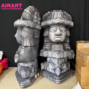 Totem gonflable pour la publicité, statue gonflable de personnage en pierre pour accessoires de scène - Product Image 6
