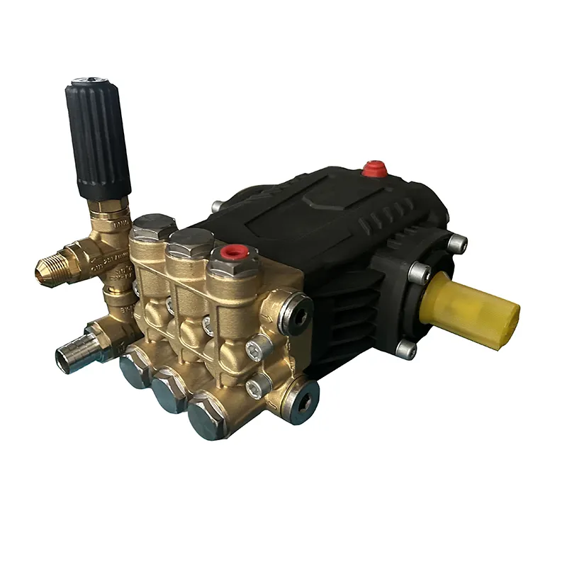 8~15l/min 250bar 3600 psi male shaft high pressure washer pump high pressure cleaning machine triplex plunger pump