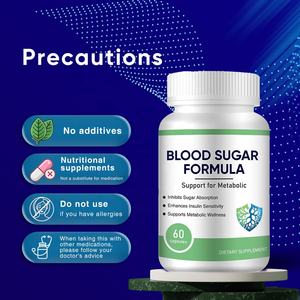 OEM Label pribadi kadar gula darah sehat kapsul suplemen Herbal grosir dengan ekstrak kayu manis untuk dukungan gula darah - Product Image 5